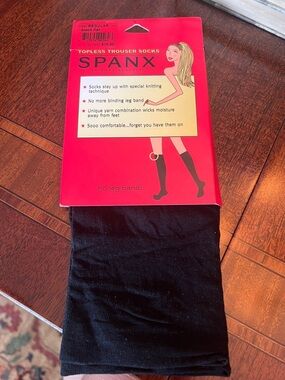 SPANX Black Topless Trouser Socks